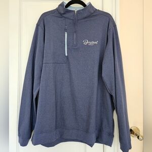 Peter Millar x Barstool Golf Bowen Performance Quarter Zip - Size XL